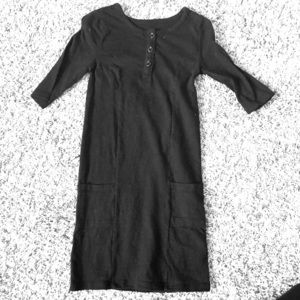 4T Old Navy fitted black dress
